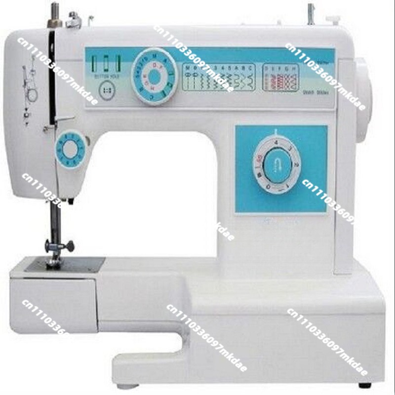 Embroidery Zig Zag Stitch - จักรเย็บผ้าไฟฟ้าอเนกประสงค์สำหรับใช้ในครัวเรือน พร้อมระบบล็อค ลายเย็บซิกแซก ปักลาย และเย็บแบบกลับด้าน