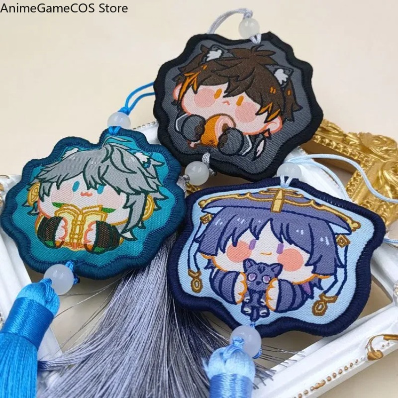 Embroidery Xmas Ornaments - อะนิเมะเก็นชิน อิมแพ็ค ทาร์ตาเลีย คาซึฮะ เซียว คอสเพลย์