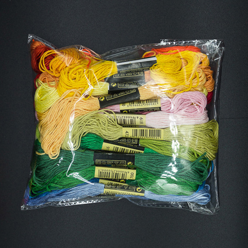 Embroidery Yarns - ชุดไหมปักผ้าฝ้ายหลากสี C 24/100/50 พร้อมด้ายเย็บผ้า ไหมปักลาย ไหมปักครอสติช