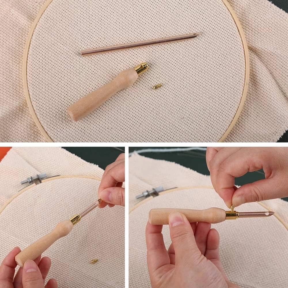 ชุดเครื่องมือปักผ้าแบบ Punch N - Punch Needle Handle บทวิจารณ์และราคา