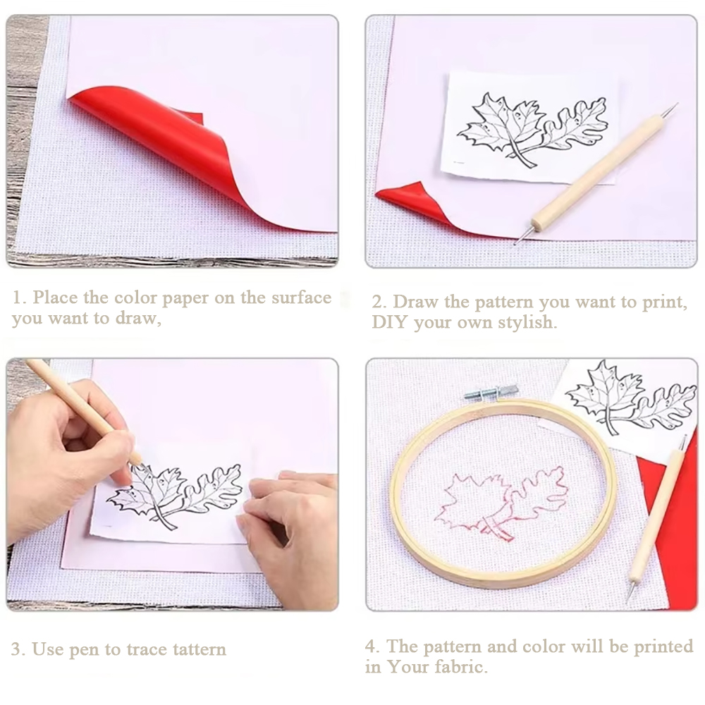 กระดาษคาร์บอนสำหรับงานปัก 10 ช - Embroidery Web บทวิจารณ์และราคา