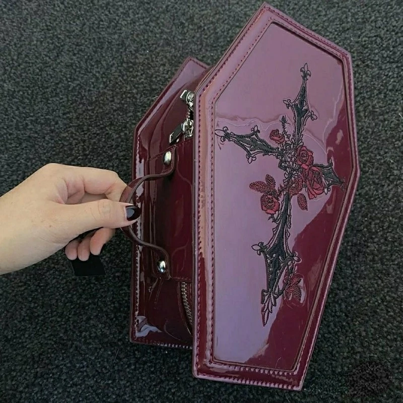 กระเป๋าถือสไตล์ฮาราจูกุ Y2K โล - Embroidery Gothic บทวิจารณ์และราคา