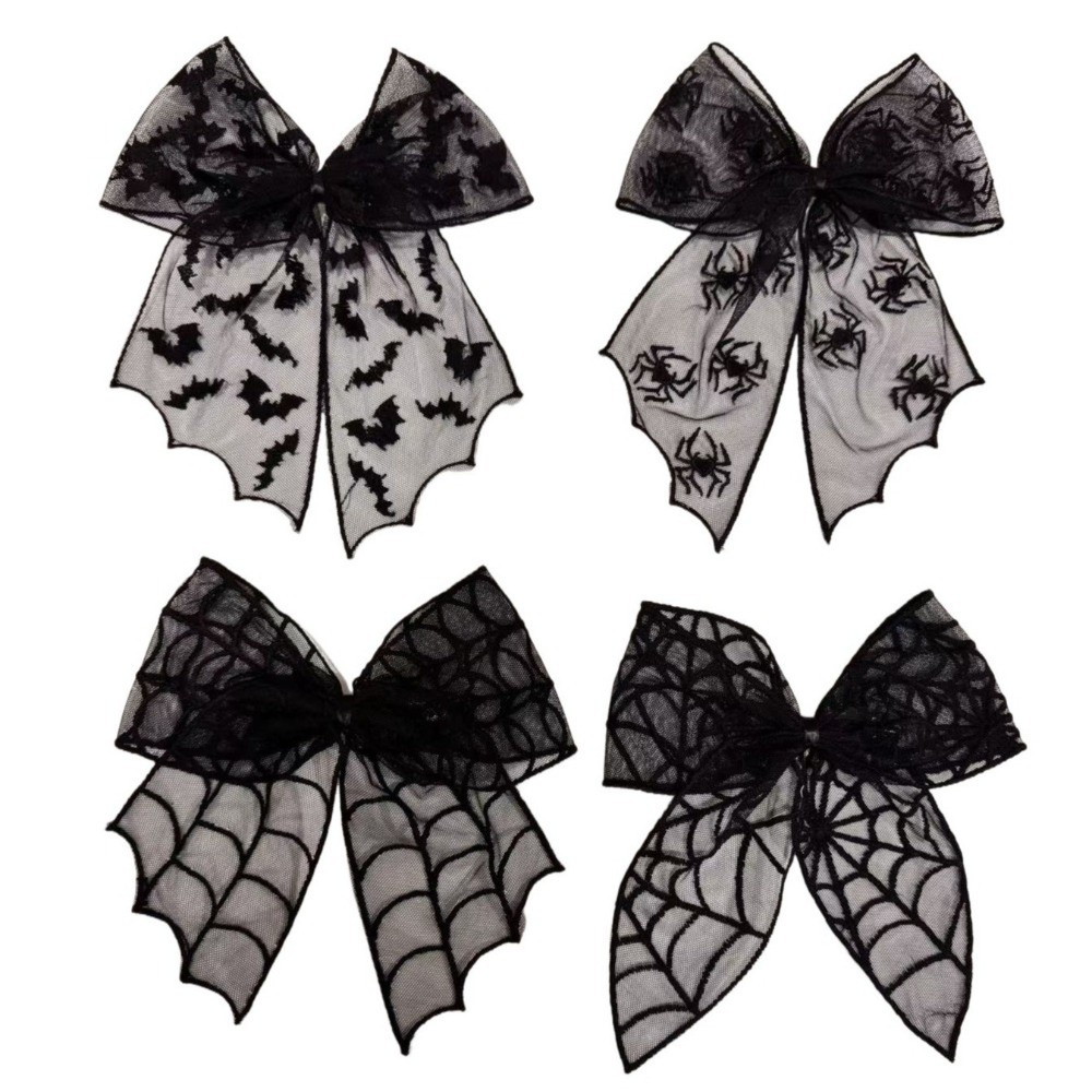 กิ๊บติดผมผ้าลูกไม้โปร่งลายปักร - Embroidery Gothic บทวิจารณ์และราคา