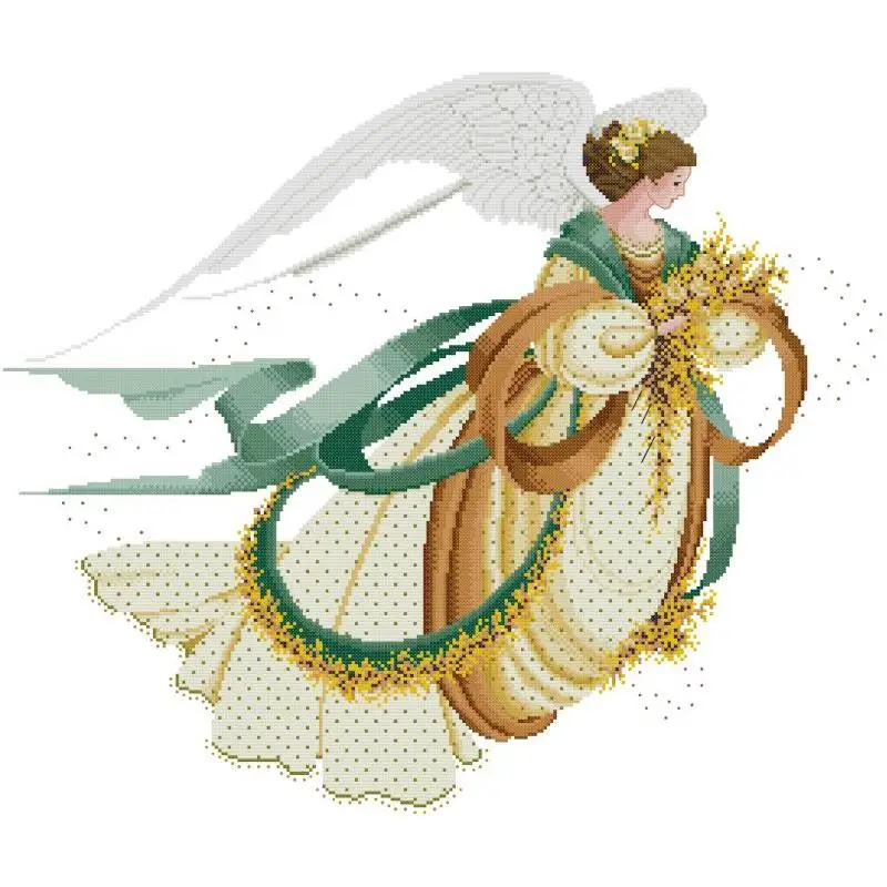 ชุดงานปักครอสติชลายตัวละครชุดน - Embroidery X Pattern บทวิจารณ์และราคา
