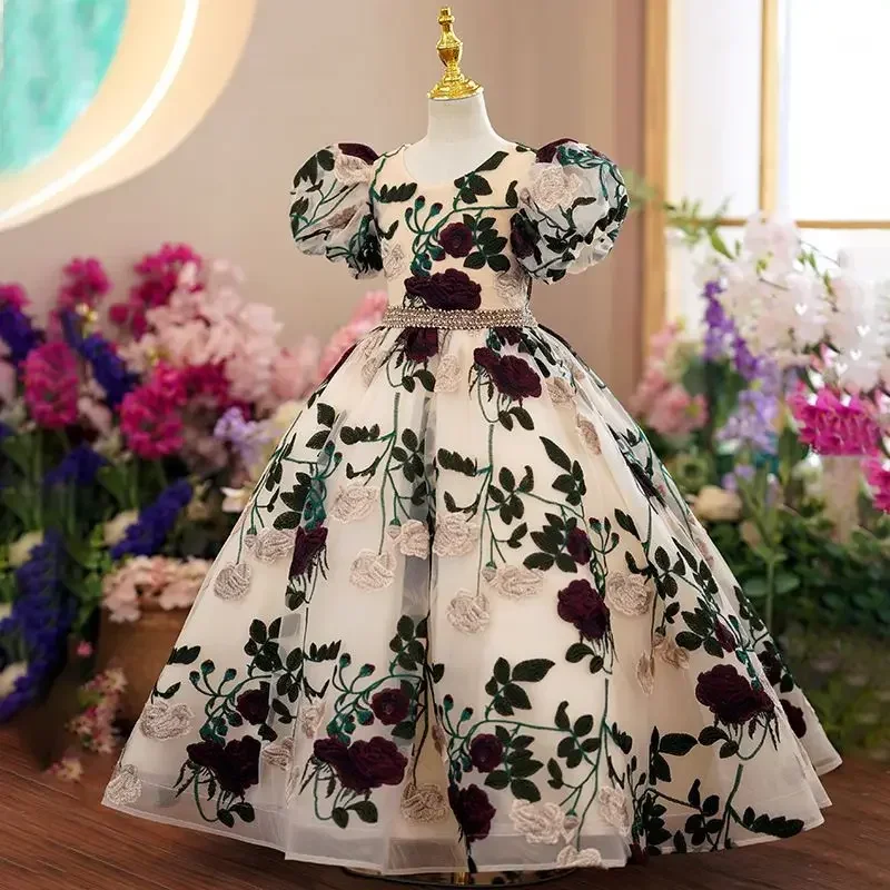 ชุดเดรสชุดออกงานกลางคืนยาวปักล - Embroidery Web บทวิจารณ์และราคา