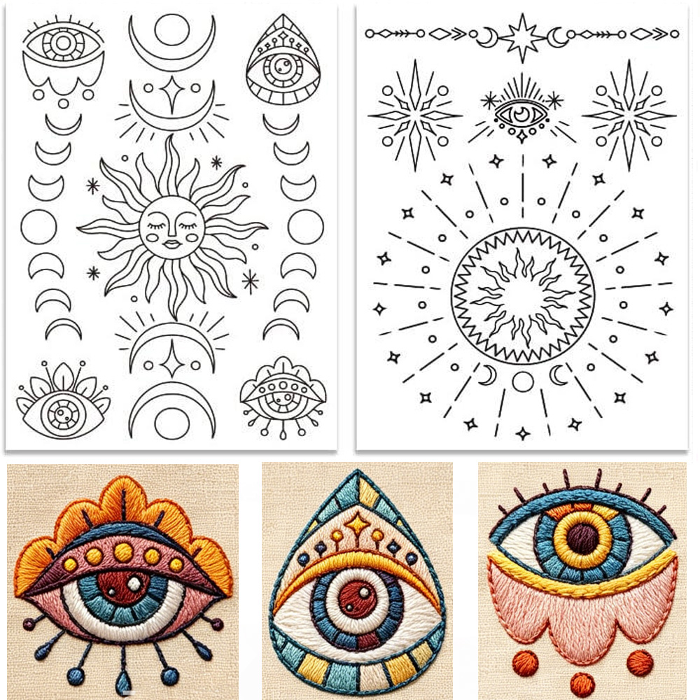 กระดาษทรานเฟอร์ลายปักแบบละลายน - Embroidery Web บทวิจารณ์และราคา