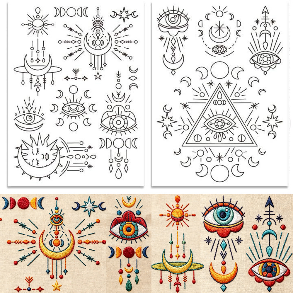 กระดาษทรานเฟอร์ลายปักแบบละลายน - Embroidery Web บทวิจารณ์และราคา