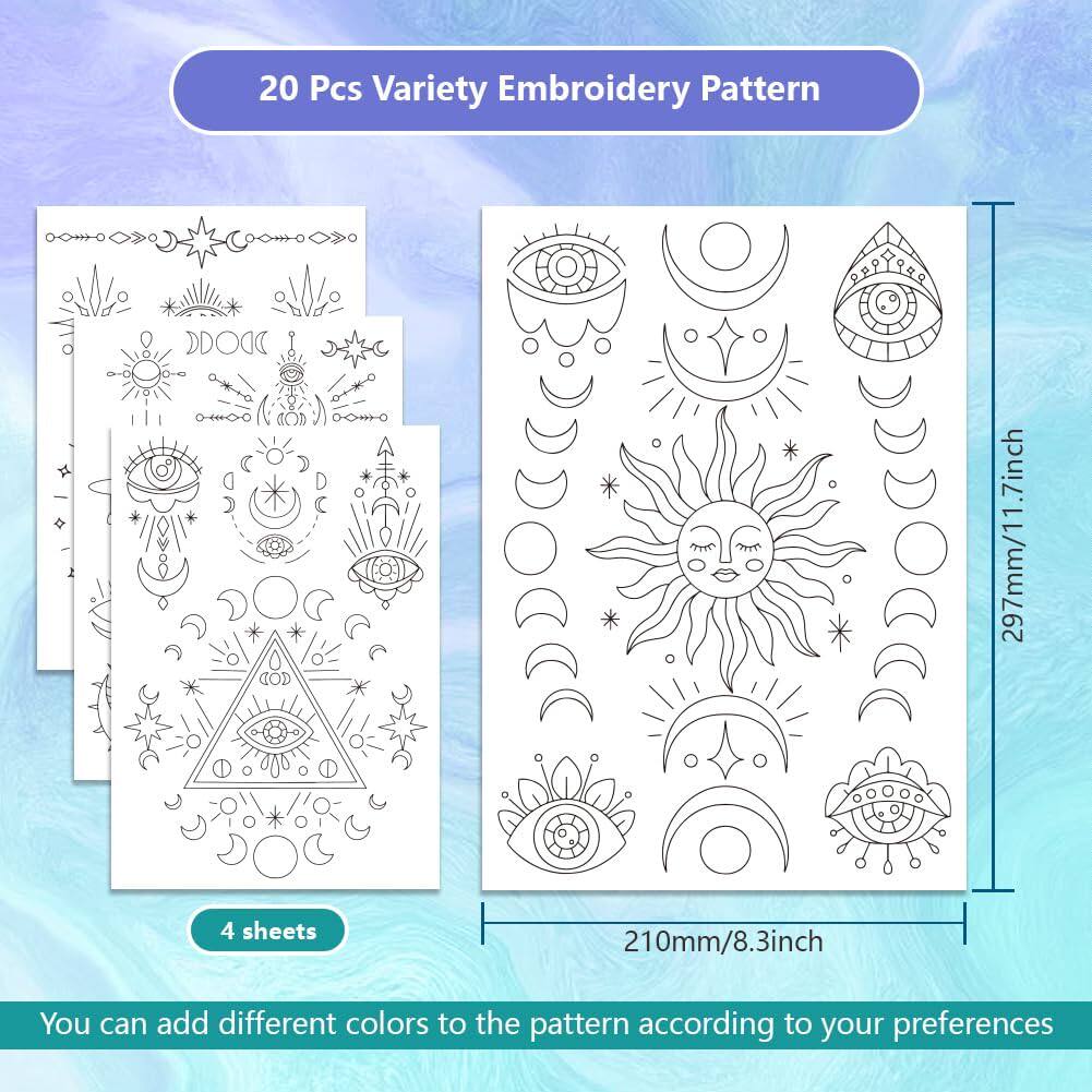 กระดาษทรานเฟอร์ลายปักแบบละลายน - Embroidery Web บทวิจารณ์และราคา