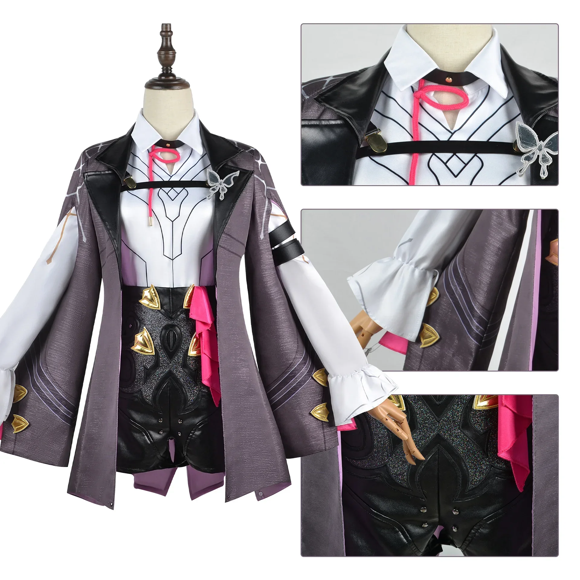 ชุดคอสเพลย์ Kafka จาก Honkai S - Embroidery Gothic บทวิจารณ์และราคา