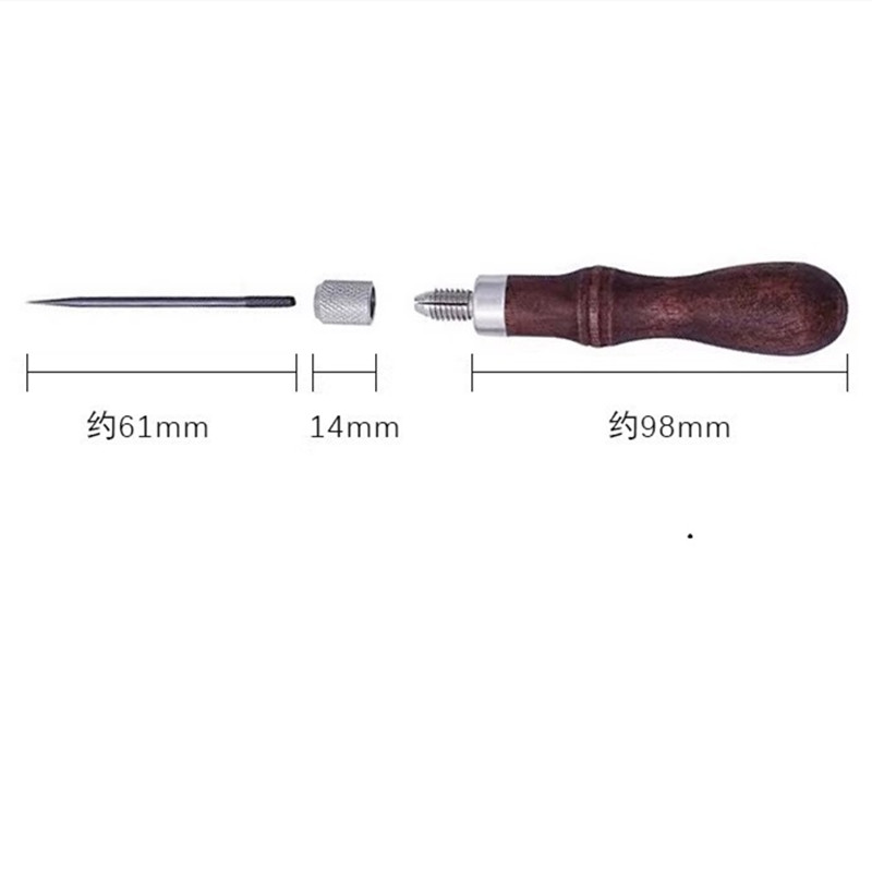 ชุดเครื่องมือเจาะหนัง 4-in-1 พ - Punch Needle Handle บทวิจารณ์และราคา