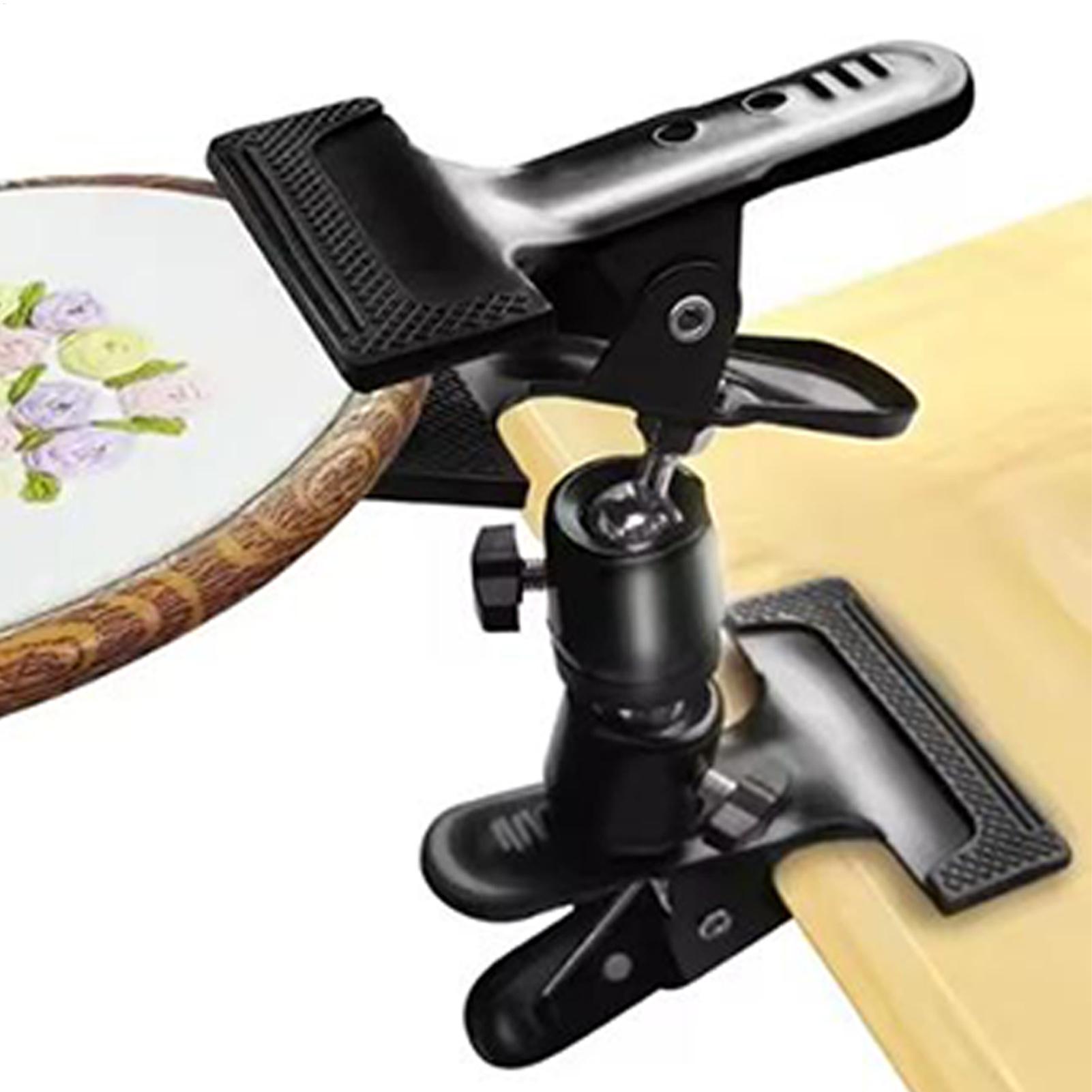 ที่วางเข็มปักผ้าแบบหนีบ ปรับได - Embroidery Hoop Stand บทวิจารณ์และราคา