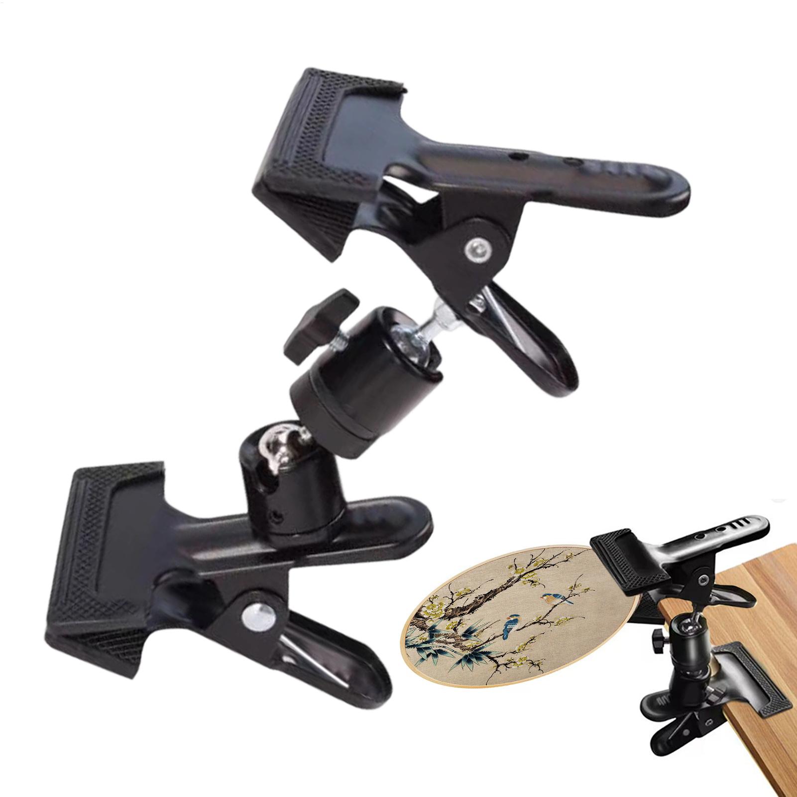 ที่วางเข็มปักผ้าแบบหนีบ ปรับได - Embroidery Hoop Stand บทวิจารณ์และราคา