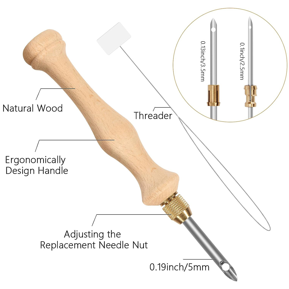 Punch Needle Starter Kit พร้อม - Punch Needle Handle บทวิจารณ์และราคา