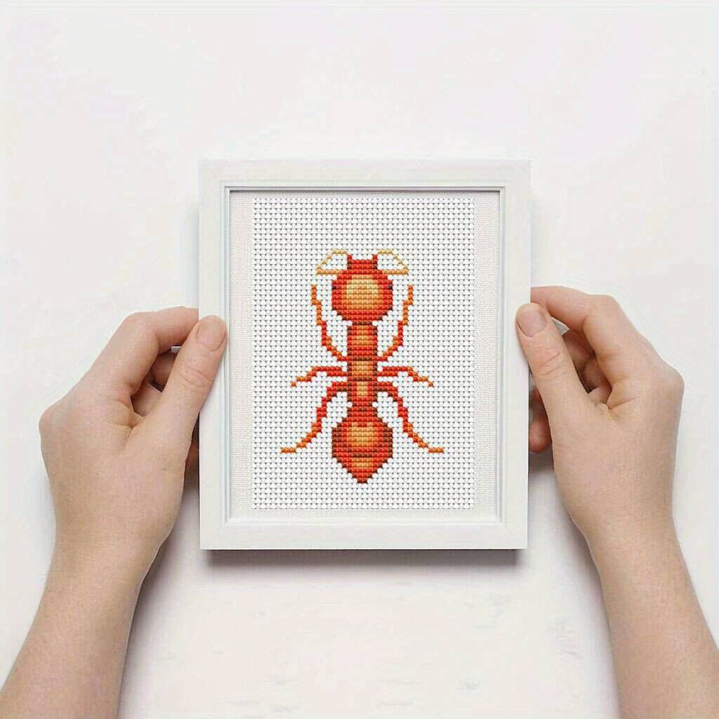 ชุดปักครอสติชลายแมลง 8 ชิ้น ลา - Embroidery X Pattern บทวิจารณ์และราคา