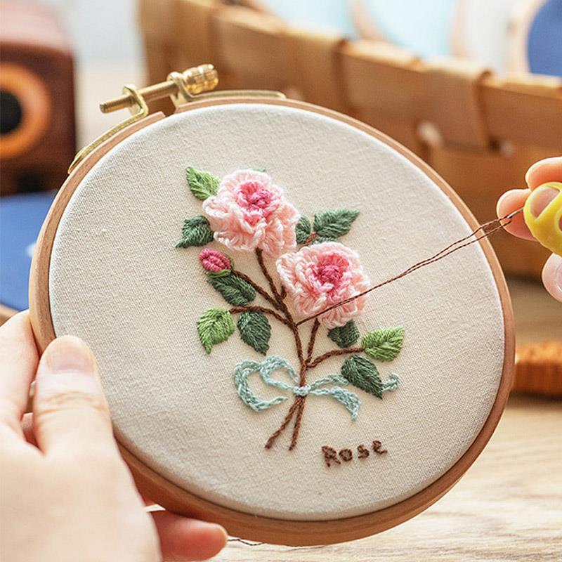 ห่วงปักผ้าไม้บีชคุณภาพสูง 1 ชิ - Embroidery Hoop Stand บทวิจารณ์และราคา