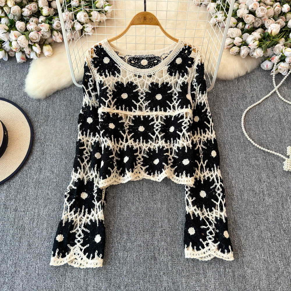 เสื้อโครเชต์ลายดอกไม้สำหรับผู้ - Embroidery Daisy บทวิจารณ์และราคา