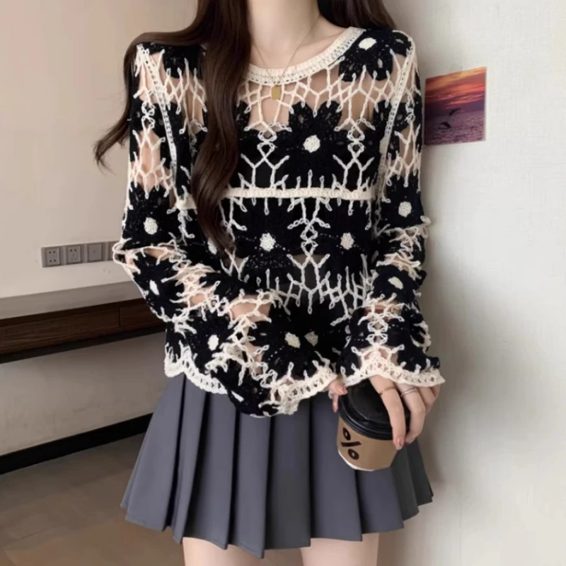 เสื้อโครเชต์ลายดอกไม้สำหรับผู้ - Embroidery Daisy บทวิจารณ์และราคา