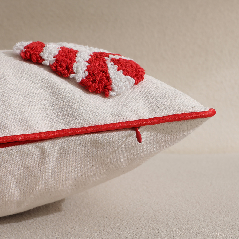 คริสต์มาสสีแดงหมอนตกแต่งหมวกซา - Embroidery Xmas Ornaments บทวิจารณ์และราคา