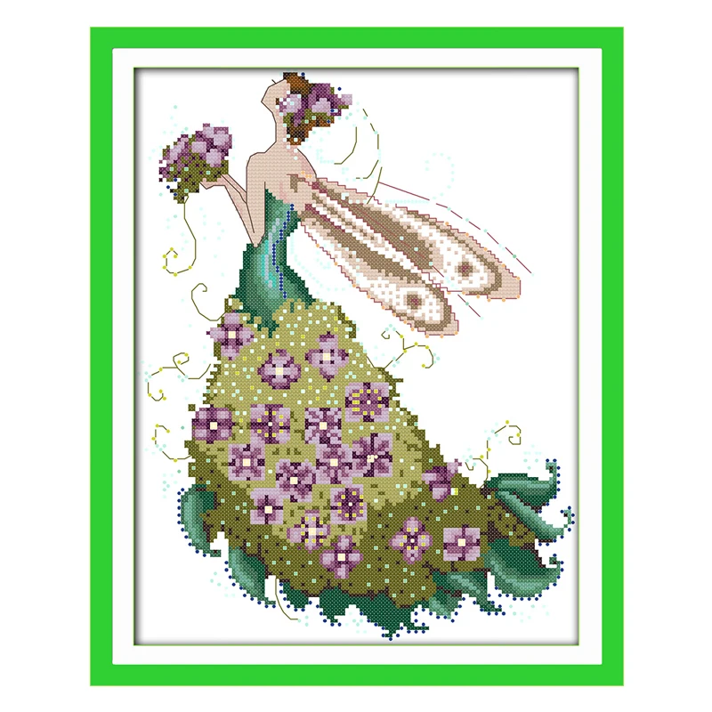 ชุดปักด้ายคอตตอน DMC ผ้าใบลายพ - Embroidery X Pattern บทวิจารณ์และราคา