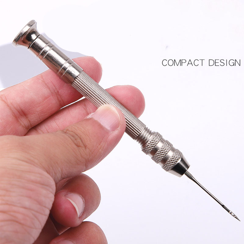 หนังเย็บ Awl ชุดเปลี่ยนได้รองเ - Punch Needle Handle บทวิจารณ์และราคา