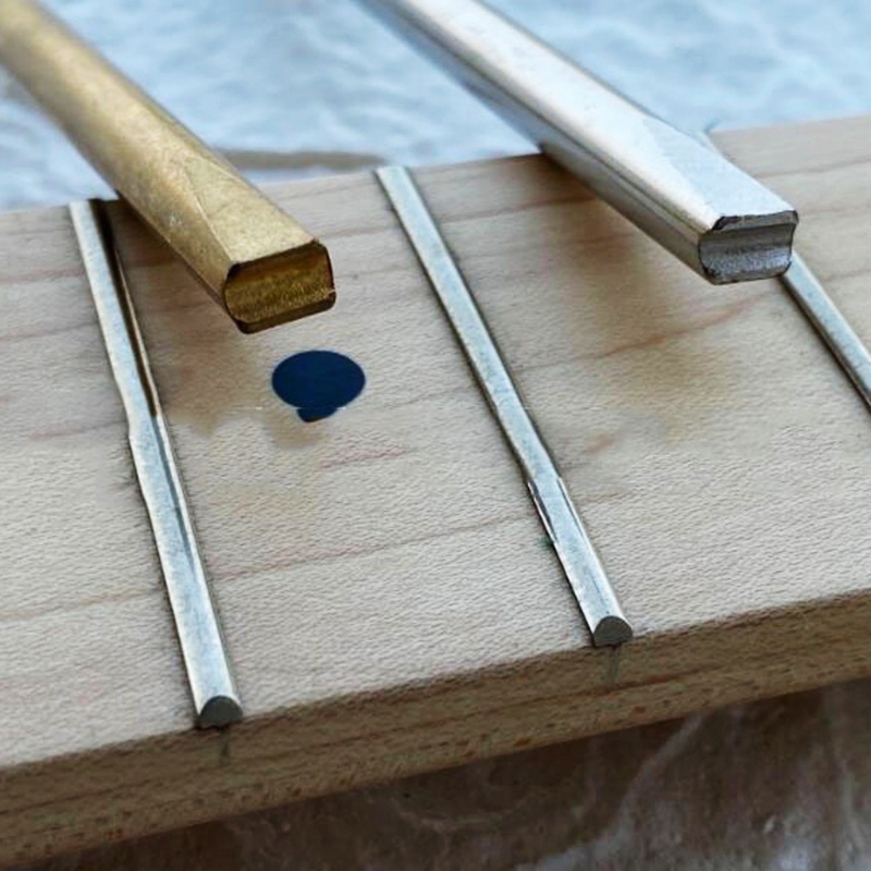 กีตาร์ Fret Wire Twisted หลวมร - Punch Needle Handle บทวิจารณ์และราคา
