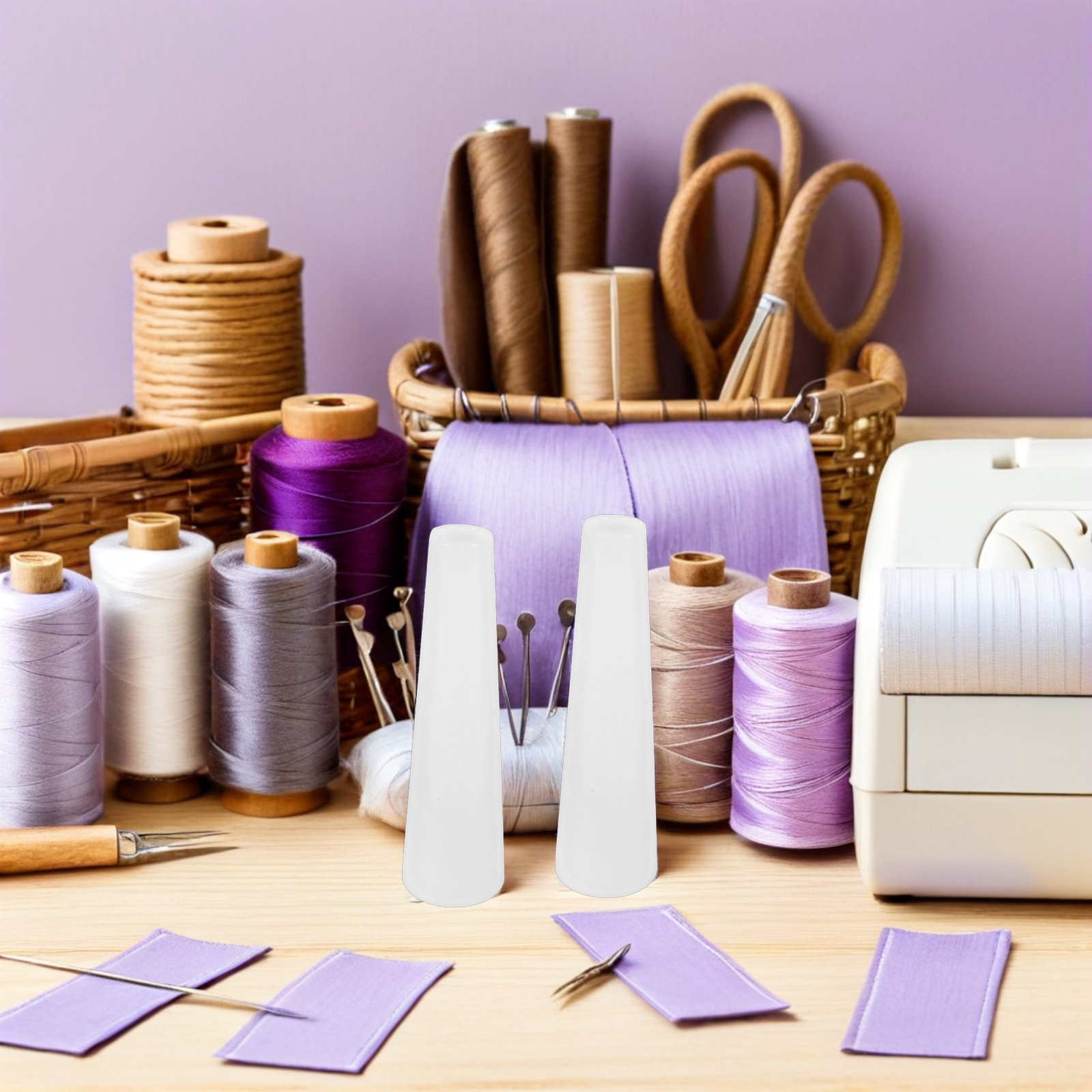 12 ชิ้น ท่อพลาสติกทรงกรวยสำหรั - Embroidery Yarns บทวิจารณ์และราคา