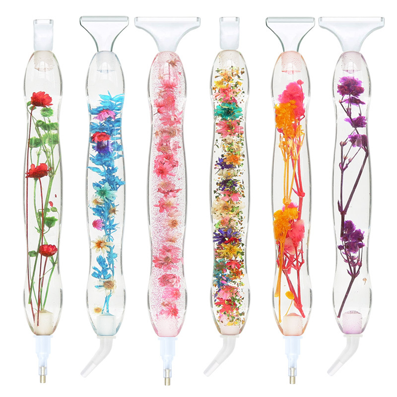 ดอกไม้คริสตัลเรซิ่นเจาะปากกาคู - Embroidery Daisy บทวิจารณ์และราคา