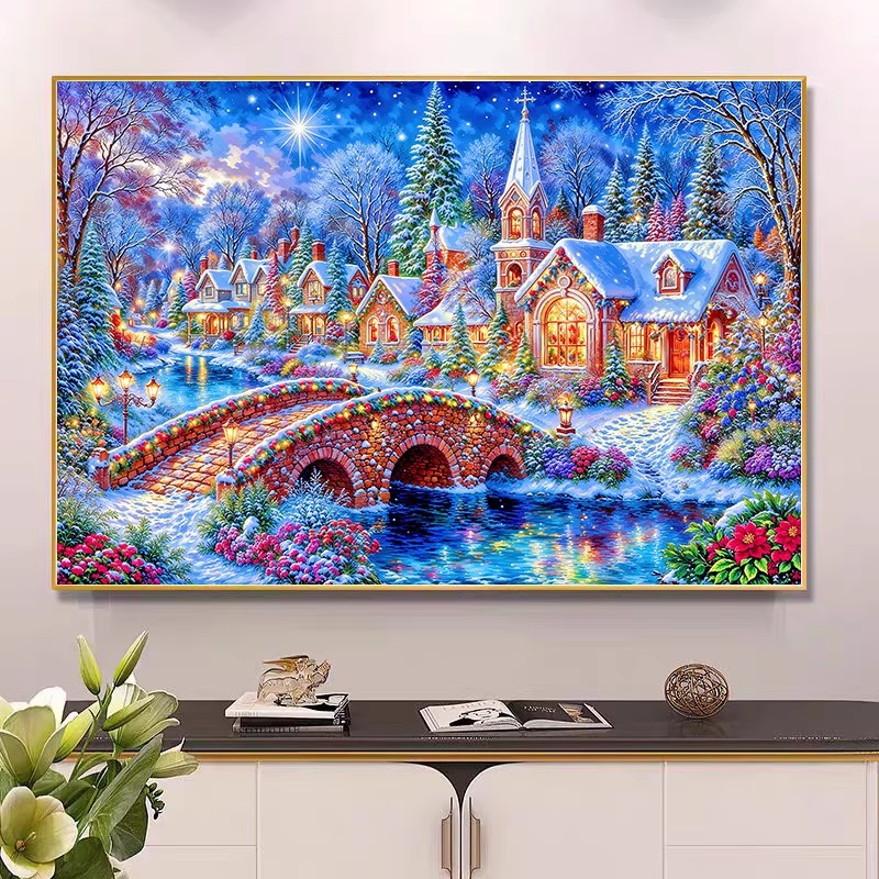 ชุดปักครอสติชลายปักคริสตจักรฤด - Embroidery X Stitch บทวิจารณ์และราคา