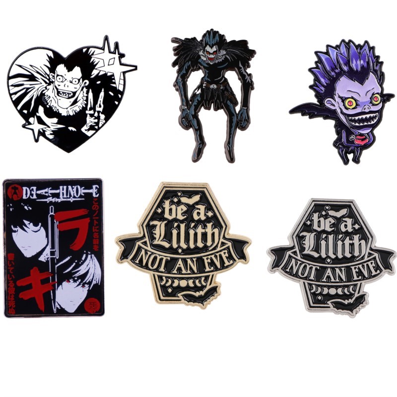 เข็มกลัดเคลือบลายการ์ตูนปีศาจก - Embroidery Gothic บทวิจารณ์และราคา