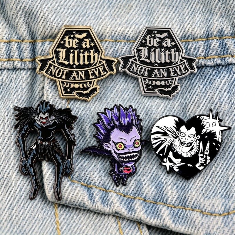 เข็มกลัดเคลือบลายการ์ตูนปีศาจก - Embroidery Gothic บทวิจารณ์และราคา