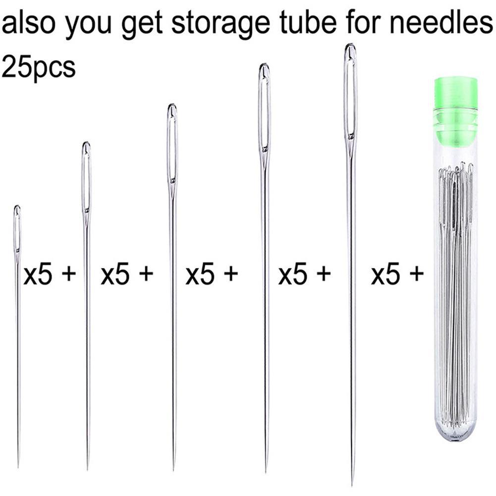 ชุดเข็มเย็บผ้าขนาดใหญ่ 25 ชิ้น - Embroidery Needle บทวิจารณ์และราคา