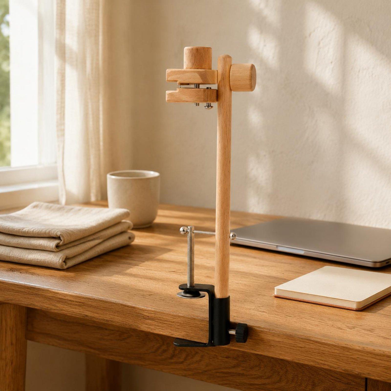 ขาตั้งไม้ปรับระดับได้พร้อมห่วง - Embroidery Hoop Stand บทวิจารณ์และราคา