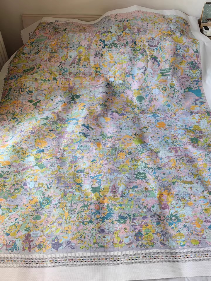 ZZ7074 ZZ7068 14CT 16CTพิมพ์บน - Embroidery X Pattern บทวิจารณ์และราคา